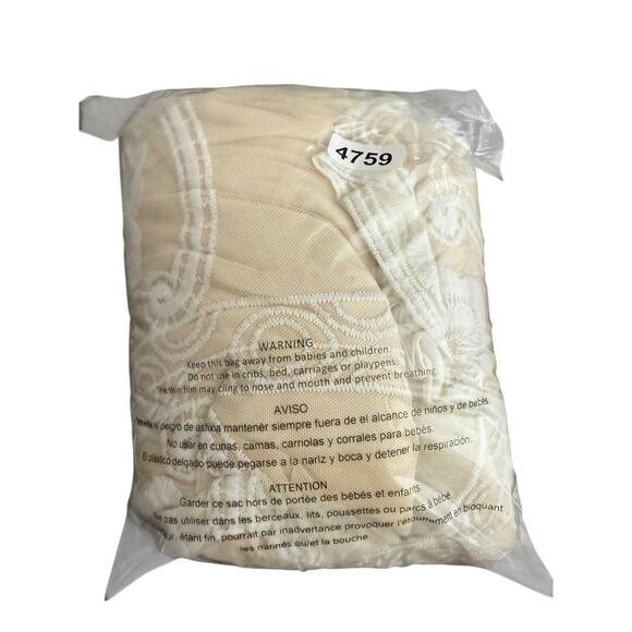 Baltic Born Leon Off Shoulder Maxi Dress Size S White Embroidered Lace Floral - Picture 5 of 5